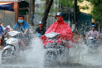 Dự báo thời tiết ngày 24/8/2023: Hà Nội mưa to, gió giật mạnh