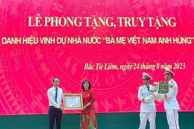 Phong tặng, truy tặng danh hiệu “Bà Mẹ Việt Nam anh hùng” tại Bắc Từ Liêm
