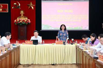 Huyện Thanh Trì tập trung rà soát, hoàn thành các tiêu chí lên quận