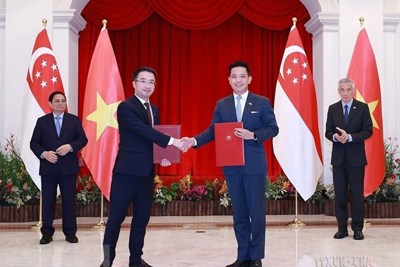 Việt Nam-Singapore là đối tác quan trọng hàng đầu trong nhiều lĩnh vực