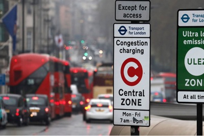 Thách thức của London khi buộc phương tiện gây ô nhiễm trả phí 