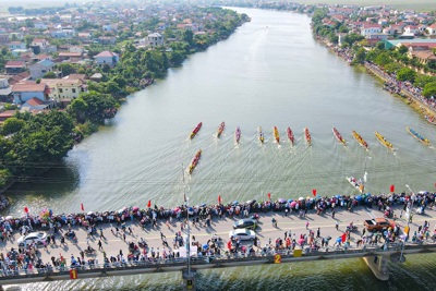 Quảng Bình: “Dậy sóng” sông Kiến Giang, mừng ngày Tết Độc lập