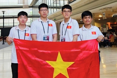 Đội tuyển Việt Nam giành 4 huy chương tại Olympic Tin học quốc tế 2023