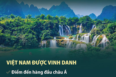 Việt Nam giành nhiều giải thưởng du lịch thế giới năm 2023