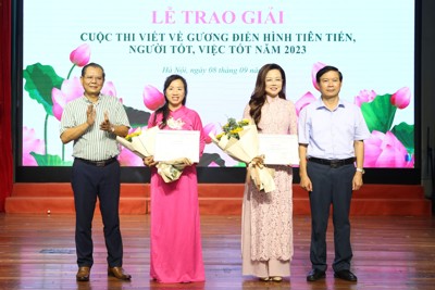Báo Kinh tế & Đô thị đoạt giải Nhất "Cuộc thi viết về gương ĐHTT, NTVT"