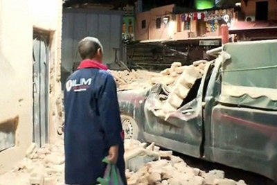 Hơn 2.000 người thiệt mạng do động đất mạnh nhất 100 năm ở Maroc