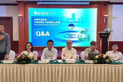 Vietwater 2023 sẽ quy tụ 450 doanh nghiệp tham dự