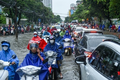 Dự báo thời tiết ngày 14/9/2023: Hà Nội có nơi mưa rất to và dông