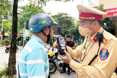 Công an Hà Nội xử lý 462 trường hợp vi phạm Luật Giao thông đường bộ