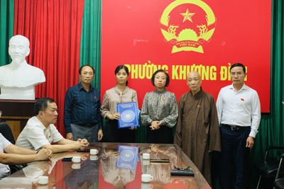 Đoàn ĐBQH và HĐND TP Hà Nội hỗ trợ gia đình nạn nhân vụ cháy