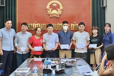 Vụ hoả hoạn tại Thanh Xuân: Trao gần 5,7 tỷ đồng hỗ trợ các nạn nhân