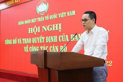 Viện Hàn lâm Khoa học Xã hội Việt Nam có tân Phó Chủ tịch