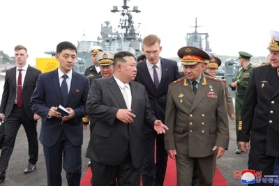 Ông Kim Jong-un nói đến "thời hoàng kim mới" giữa Triều Tiên và Nga
