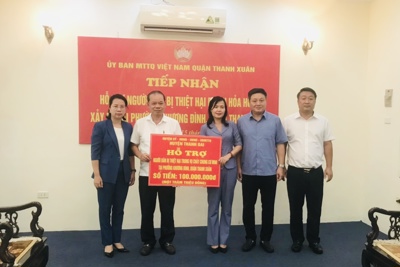 Thanh Oai hỗ trợ 100 triệu đồng các nạn nhân vụ cháy tại quận Thanh Xuân