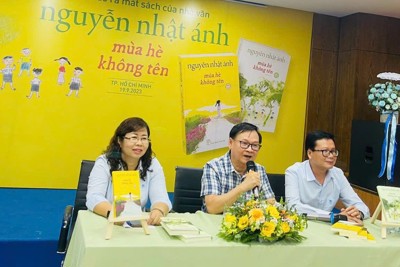 Nhà văn Nguyễn Nhật Ánh ra sách "Mùa hè không tên" 