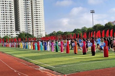 Hoàng Mai, hơn 700 vận động viên tham gia chung kết Giải chạy báo Hànộimới