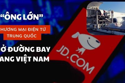 “Ông lớn” Thương mại điện tử Trung Quốc mở đường bay sang Việt Nam