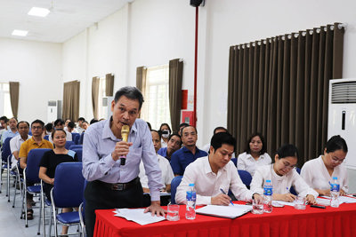 Đại biểu Quốc hội TP Hà Nội tiếp xúc cử tri quận Bắc Từ Liêm