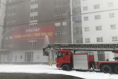 Thanh Oai: Tổng kiểm tra phòng cháy chữa cháy tại chung cư mini, nhà trọ