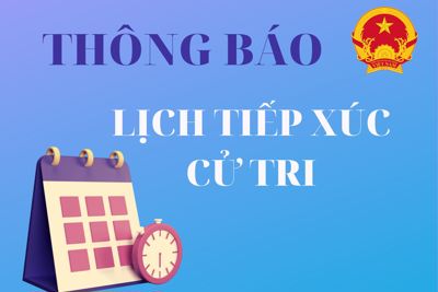 Đại biểu Quốc hội TP Hà Nội tiếp xúc cử tri trước kỳ họp thứ 6