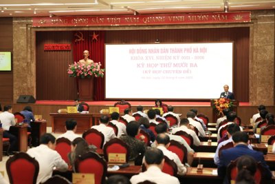 8 Nghị quyết đã được HĐND TP Hà Nội thông qua tại Kỳ họp chuyên đề