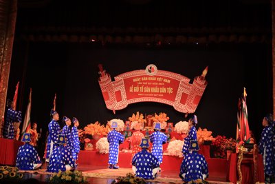 Trang trọng lễ kỷ niệm Ngày Sân khấu Việt Nam lần thứ 14 năm 2023