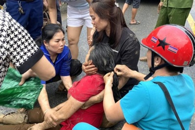 Nghệ An: Kịp thời giải cứu hai nữ giáo viên gặp nạn