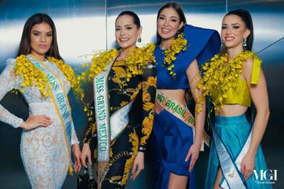 Thí sinh Miss Grand International - Hoa hậu Hòa bình Quốc tế 2023 đến Hà Nội