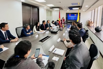 Đoàn doanh nghiệp Việt Nam kết nối giao thương tại Colombia và Chile