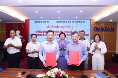 Báo Kinh tế & Đô thị hợp tác với Liên hiệp các tổ chức hữu nghị thành phố Hà Nội