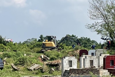 Thường Tín hoàn thành di chuyển mộ nằm trong đường Vành đai 4 vào tháng 11/2023