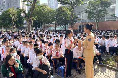Hà Nội: Ngành Giáo dục hưởng ứng Ngày pháp luật Việt Nam năm 2023