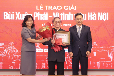 Đạo diễn, NSND Đặng Nhật Minh nhận Giải thưởng lớn – Vì tình yêu Hà Nội