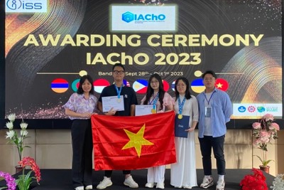 Học sinh Hà Nội giành 3 Huy chương Olympic Hóa học ứng dụng quốc tế
