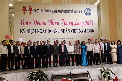 Hà Nội: Vinh danh doanh nghiệp, doanh nhân Thủ đô xuất sắc