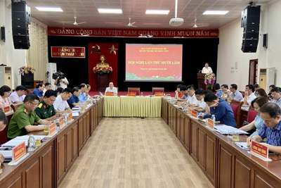 Huyện Thanh Trì: Tập trung thực hiện nhiệm vụ xây dựng huyện thành quận