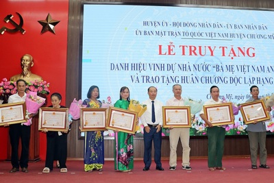 Truy tặng danh hiệu "Bà mẹ Việt Nam anh hùng” cho bà Nguyễn Thị Tèo