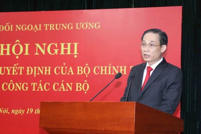 Ông Lê Hoài Trung giữ chức Ủy viên Ban Bí thư Trung ương Đảng khoá XIII