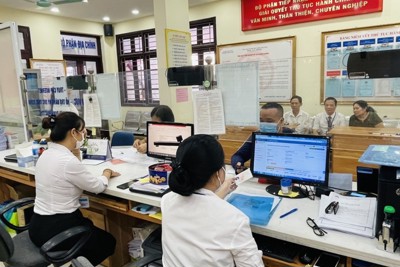 Hà Nội công bố 3 đơn vị chậm tham mưu thủ tục hành chính nội bộ