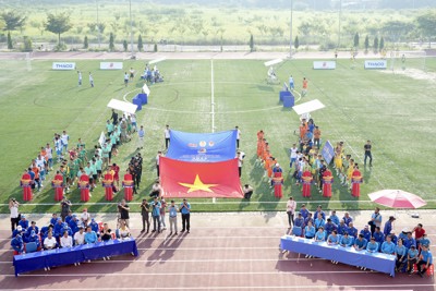 Khai mạc Giải bóng đá Công nhân toàn quốc 2023 khu vực TP Hồ Chí Minh