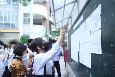 Hà Nội: Tiếp tục tuyển sinh lớp 10 năm 2024- 2025 bằng phương thức thi tuyển