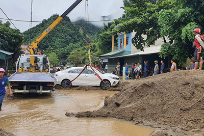 Gia tăng nguy cơ thiệt hại do mưa lũ tại các tỉnh miền Trung