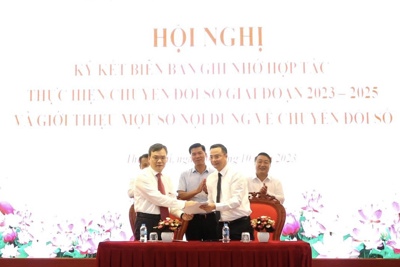 Huyện Thanh Oai và BKAV hợp tác, thúc đẩy chuyển đổi số toàn diện