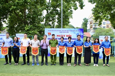 Quận Hoàn Kiếm: Sôi nổi ngày hội văn hóa thể thao thanh niên năm 2023