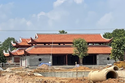 Huyện Thường Tín gấp rút xây dựng Khu lưu niệm Nguyễn Trãi gần 200 tỷ đồng