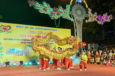 Đặc sắc các điệu múa dân gian huyện Thanh Trì 