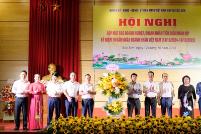 Ra mắt Hội Doanh nghiệp huyện Sóc Sơn