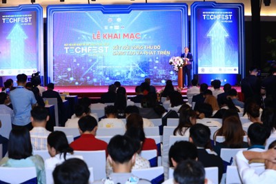 Khai mạc Ngày hội khởi nghiệp đổi mới sáng tạo Vùng Thủ đô năm 2023