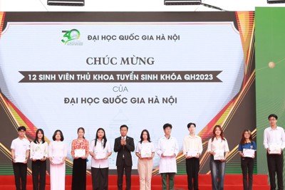 ĐH Quốc gia Hà Nội đón gần 6.000 tân sinh viên học tập tại Hòa Lạc