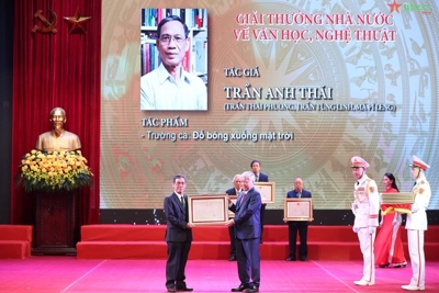 Bổ sung 30,8 tỷ đồng để chi trả tiền Giải thưởng Hồ Chí Minh